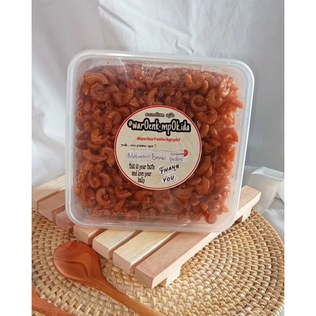

makaroni bantet 1500ml(450gr) seuhahh
