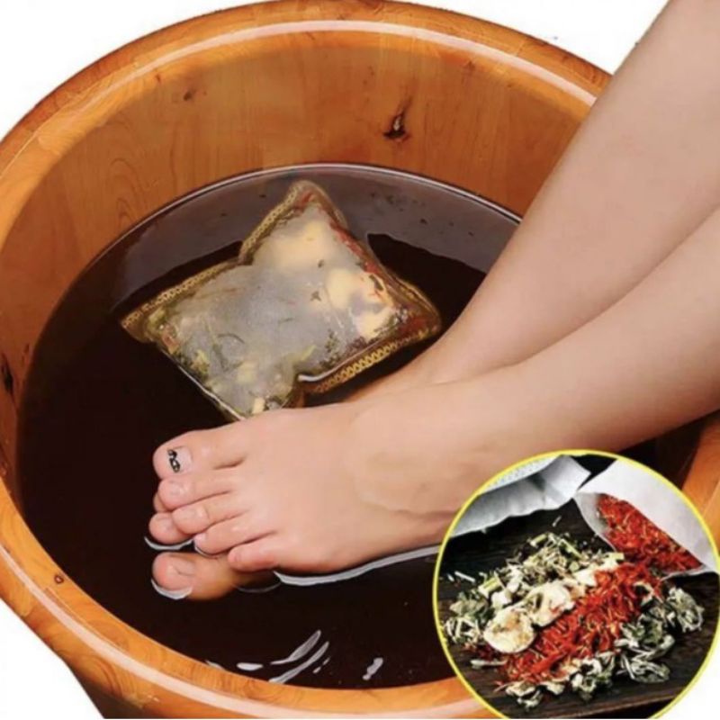 Obat Foot SPA Rendam Kaki Herbal/Ramuan herbal Terapi Refleksi kaki