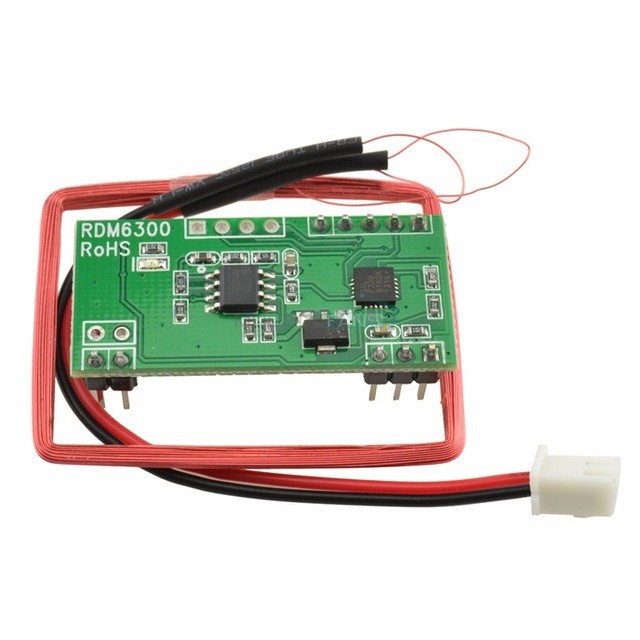 UART 125Khz EM4100 RFID Card Key ID Reader Module RDM6300 For Arduino