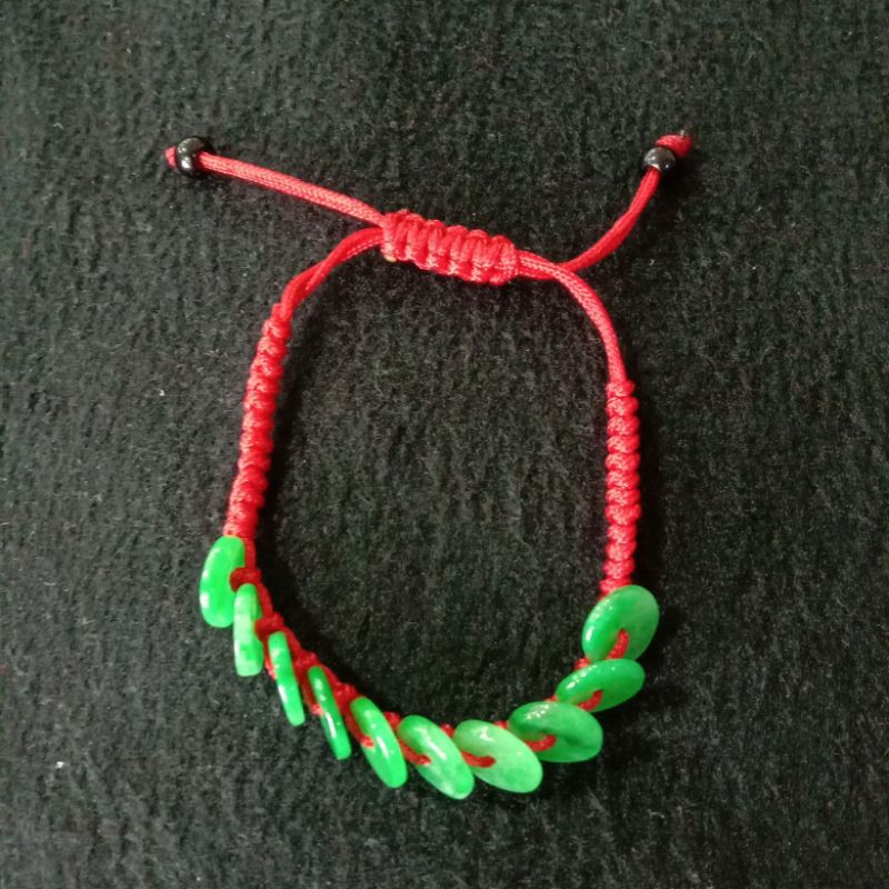 Gelang Tali Merah Giok