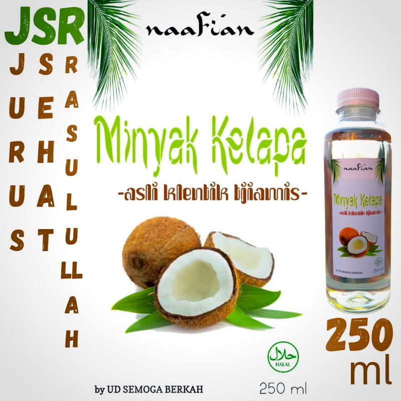 

MINYAK KELAPA ASLI 250ml 550ml NAAFIAN MURNI KLENTIK KLETIK LENTIK