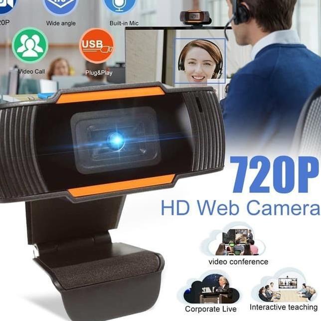 ☞ Webcam 720p 1080p Full HD Autofocus Camera Portable PC Desktop Laptop Build in Mic Kamera Komputer