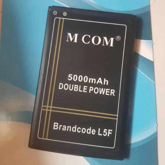Baterai batre brandcode L5f dobel power
