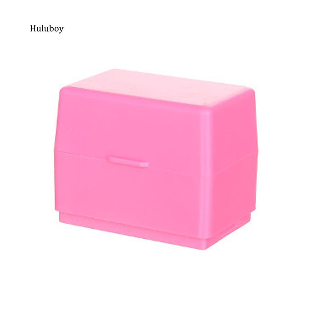 HLBY♣Messy Code ID Guard Mini Roller Stamp Self-inking Privacy Protection Stamp