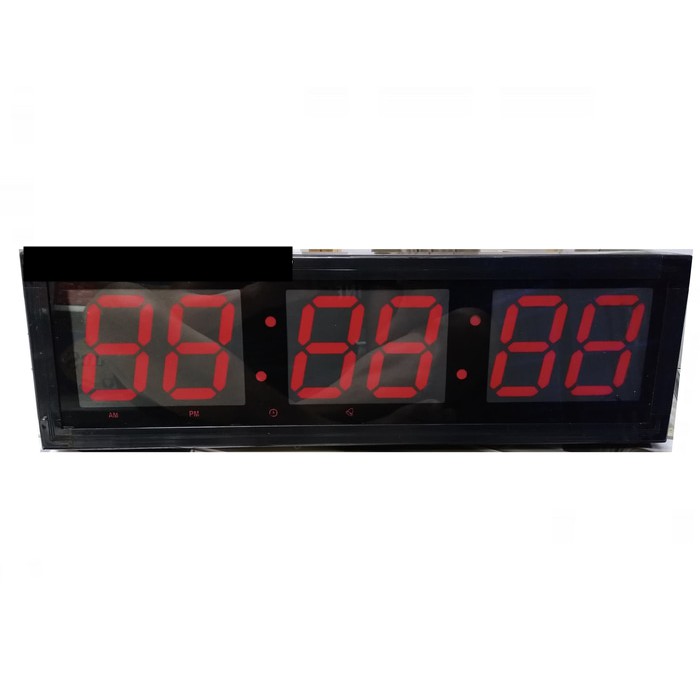 Jam Dinding Digital LED Meja LED Clock Merah RED