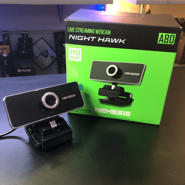 NYK Nemesis A80 Night Hawk Streamer Webcam Gaming HD 960P