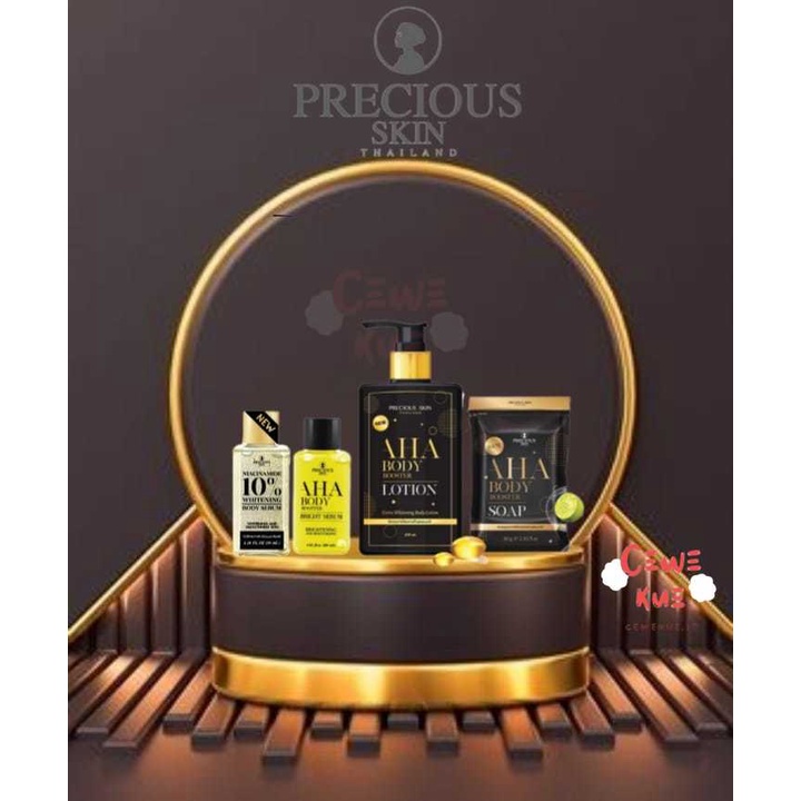 (CEWEKUE) Mimi AHA Precious Skin Original BPOM - Body Lotion AHA - Body Booster Serum AHA - Body Boo