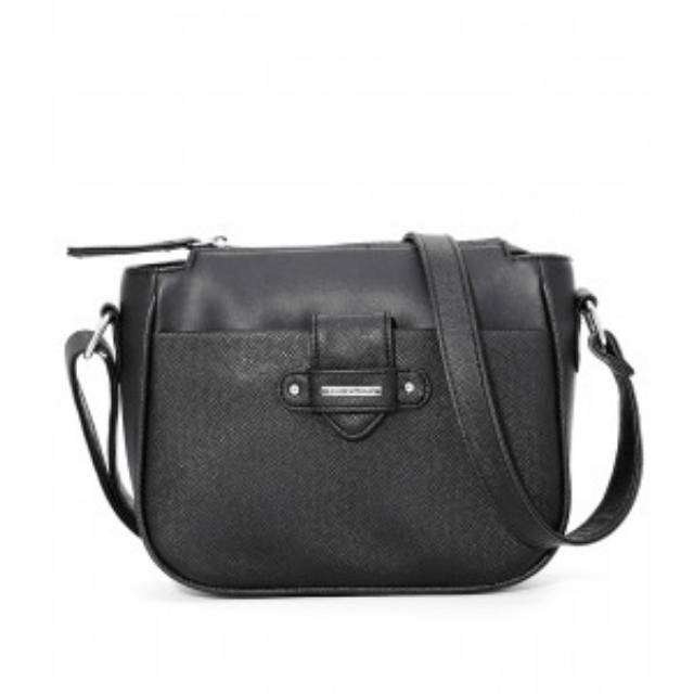 Tas selempang kecil warna hitam sophie paris prisca t4979b5