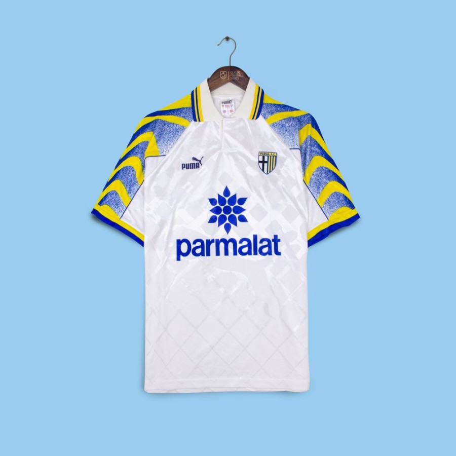 Jersey Bola RETRO KLASiK Parma HOME 95/96 96/97 Futsal 1995 1996 1997 Baju obral murah indonesia