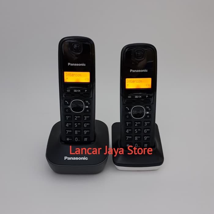 Telepon Wireless Panasonic KX-TG1612 Hitam