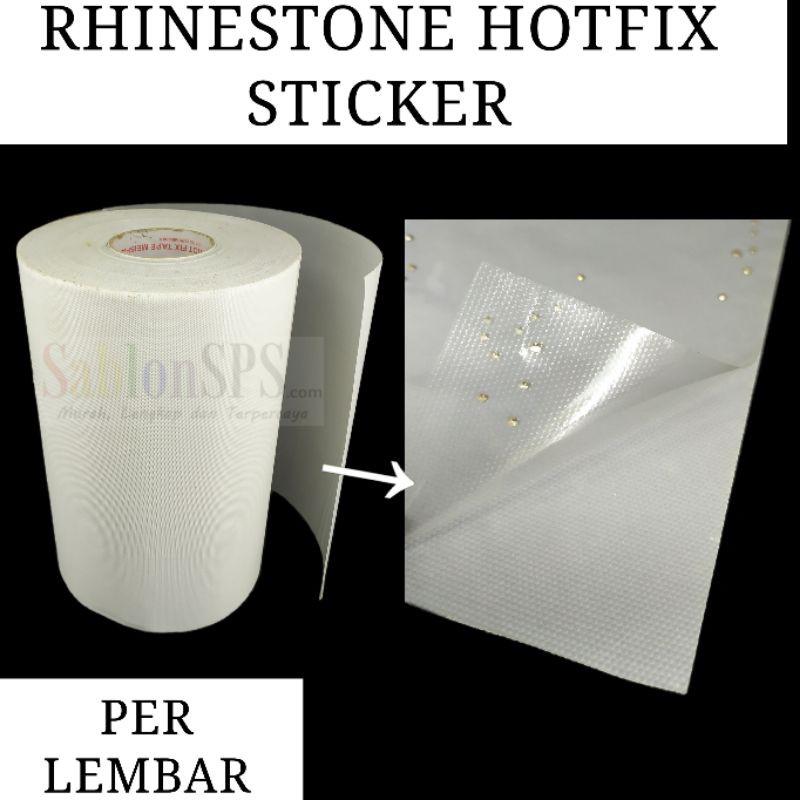 RHINESTORE HOTFIX STICKER TRANSFER TAPE 32X50CM