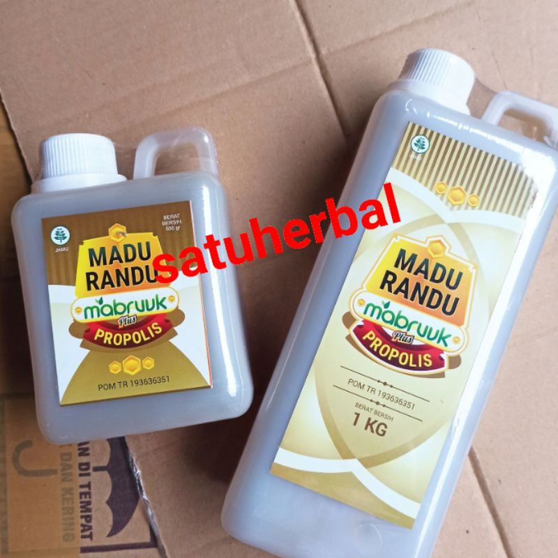 

Madu murni asli Randu Propolis Mabruuk