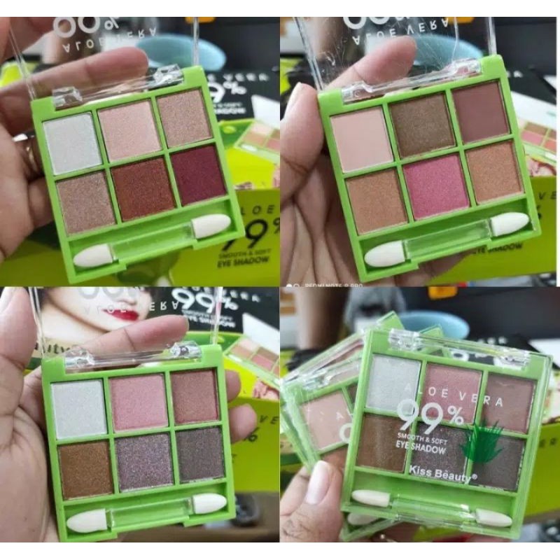 Make Up Thailand I Kiss Beauty Eyeshadow Aloevera 99%