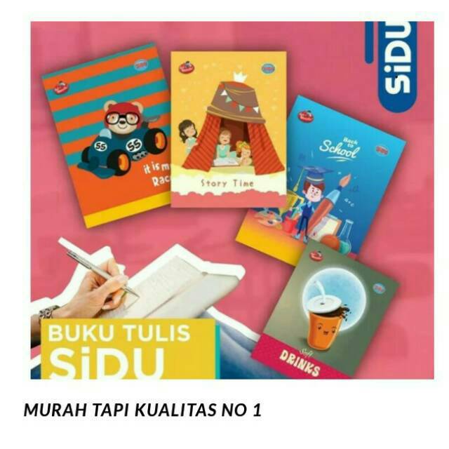 

Buku tulis sidu sinar dunia 38 sheets lembaran