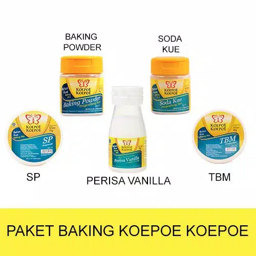 KOEPOE KOEPOE BAKING - Baking Powder/ Baking Soda