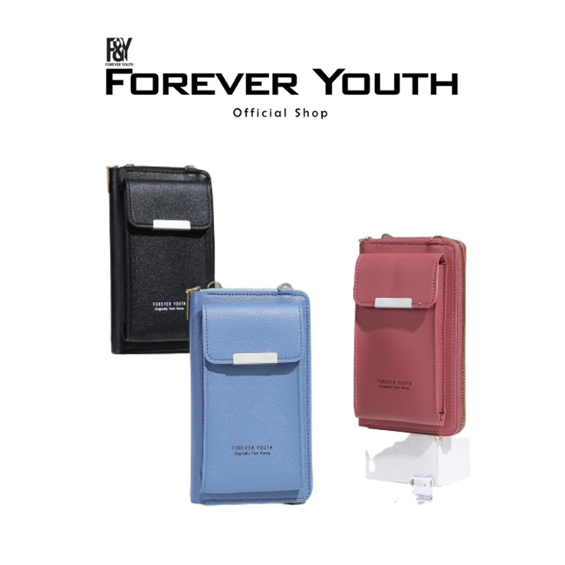 Forever Youth Tas Hp Slempang Wanita Import Style Wanita Korea Real Pict - Q199
