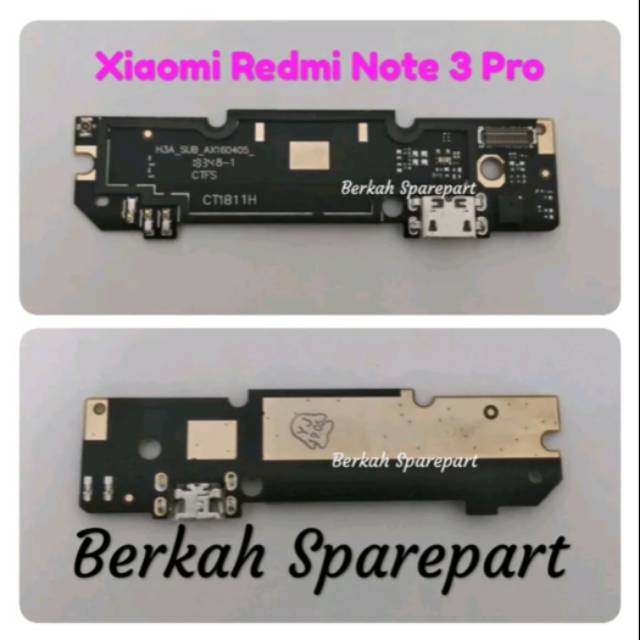 Konektor Charger Papan Cas Xiaomi Redmi Note 3 Pro