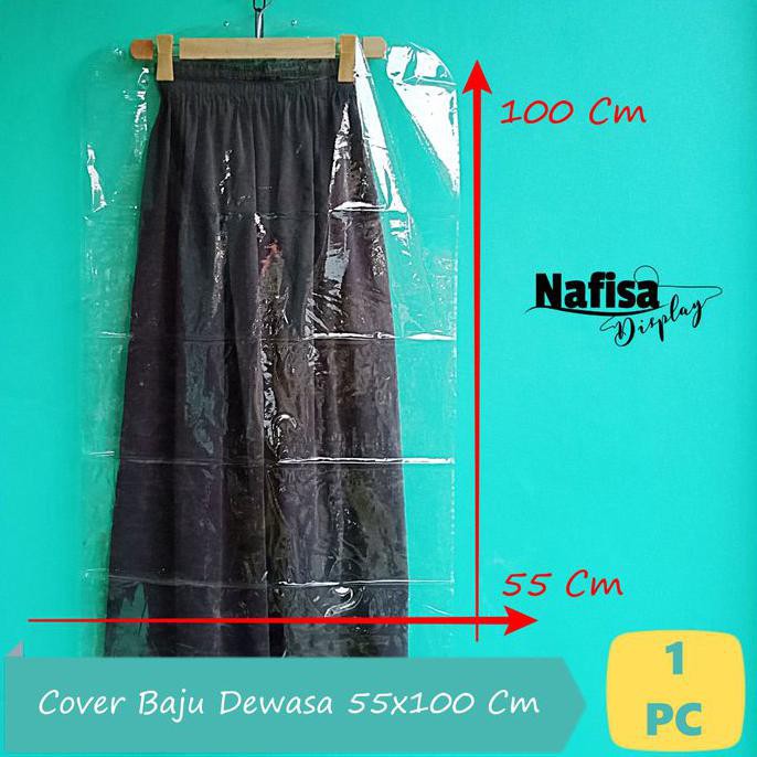 Jual Mika Plastik Cover Pelindung Baju Pakaian Ukuran 55x100 Shopee Indonesia 0623