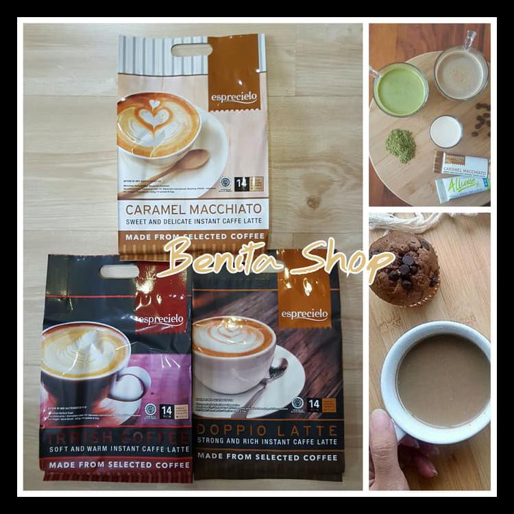 

Esprecielo Coffee Latte ( Doppio, Irish, Caramel Macchiato) - Doppio Sale