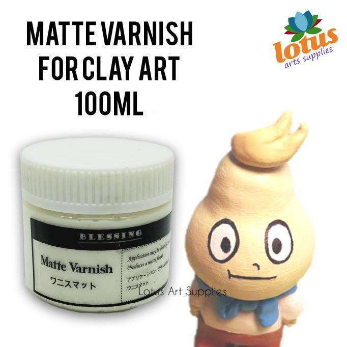 

[COD] Matte Varnish For Clay Art 100 ml TERPERCAYA Kode 123