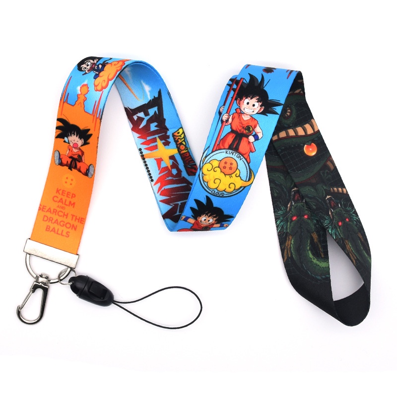 Tali lanyard Panjang Motif Dragon Ball Untuk Handphone