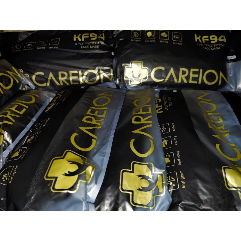 MASKER CAREION  KF94 4 PLY PROTECTIVE FACE MASK