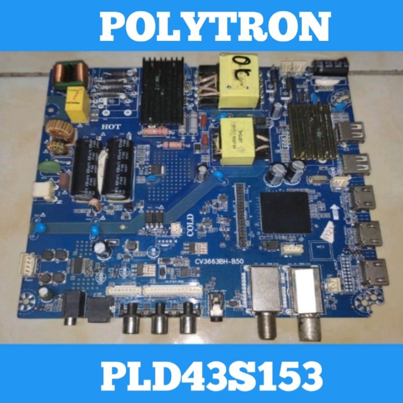 Mainboard TV LED POLYTRON 43S153 Mainboard TV POLYTRON 43S153 Mainboard POLYTRON 43S153 Mainboard 43