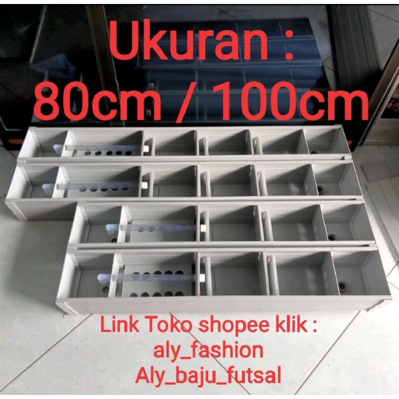 Filter Talang pvc akuarium Uk120cm Double sekat Camber/Top Filter akuarium pvc/ Tersedia Ruang Lampu uv