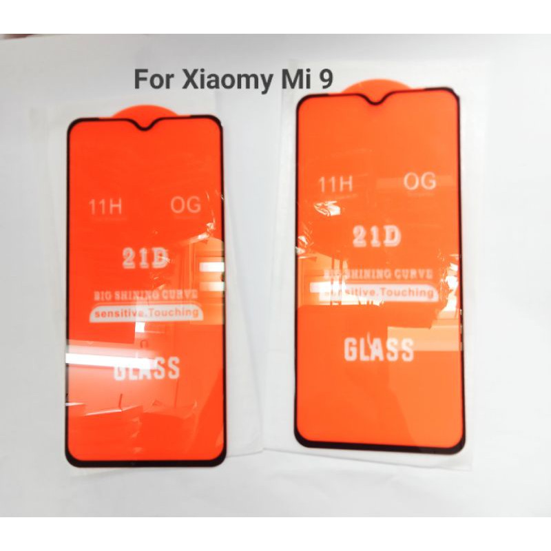 Temperd Glass Kaca Full Xiaomy Mi 9 Fullem Full Layar Full Screen Xiaomy Mi 9