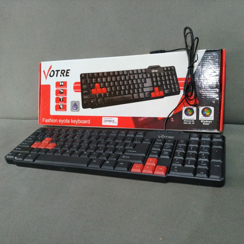 Keyboard PC standard VOTRE Usb | Keyboard Komputer VOTRE usb