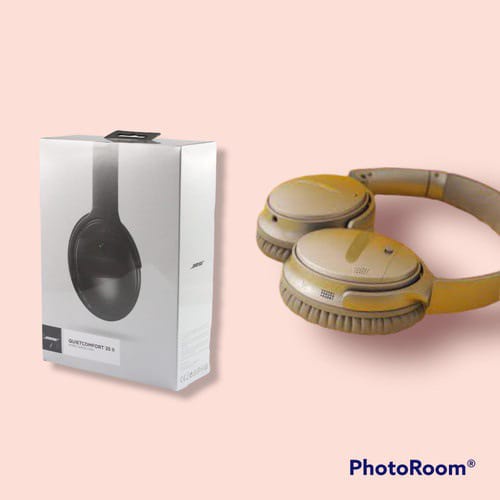 HEADPHONE BLUETOOTH QUIET COMFORT 35 KUALITAS BAGUS