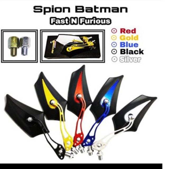 spion batman  untuk motor honda yamaha dan kawasaki