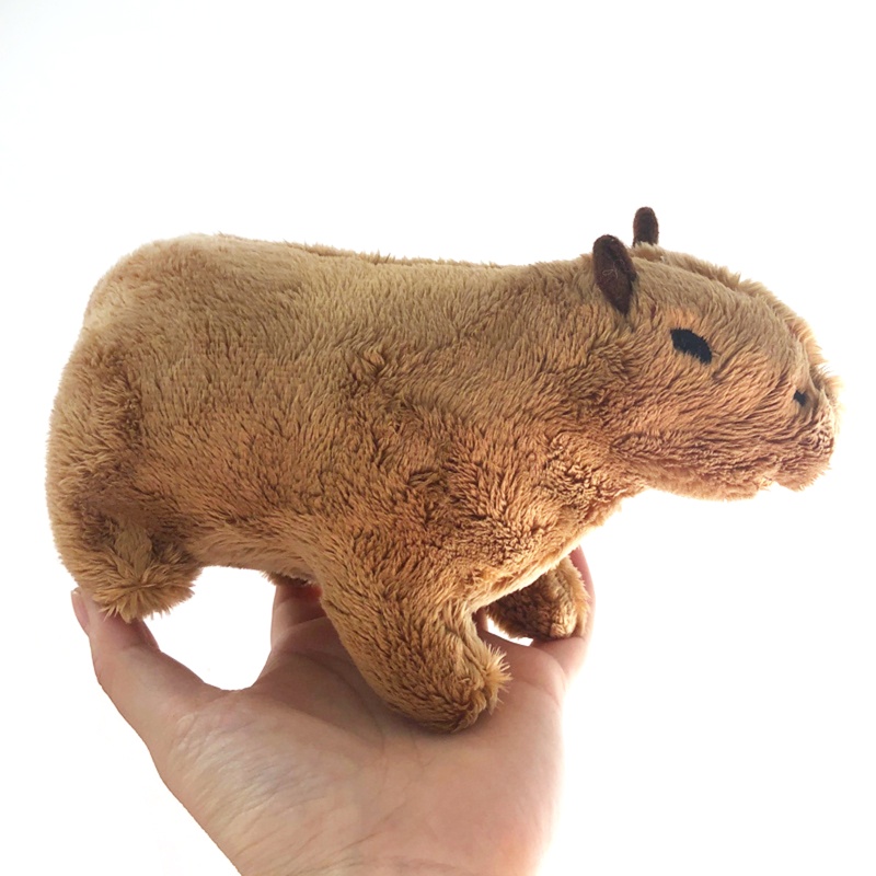 Mary Realistis 3D Capybara Rodent Figure Untuk Boneka Dekorasi Meja Butik Gear Store Supp