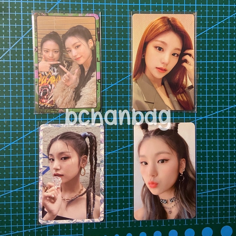 wts photocard yeji icy pout es batu wannabe unit no bad days april