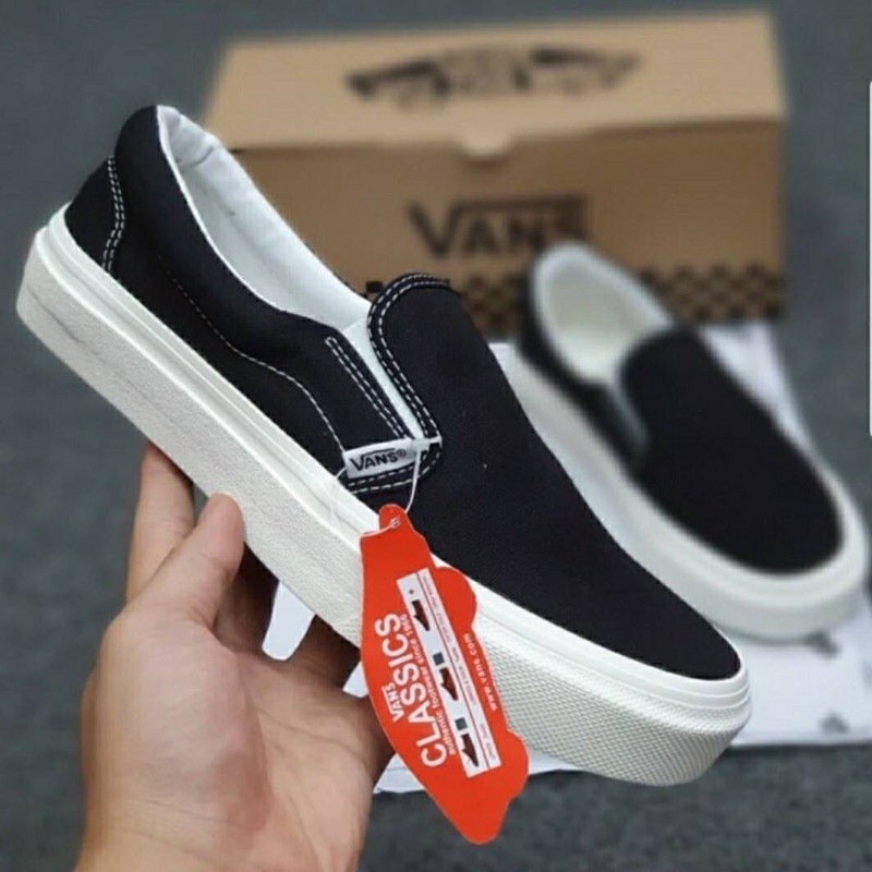 Vans slip on OG black white unisex