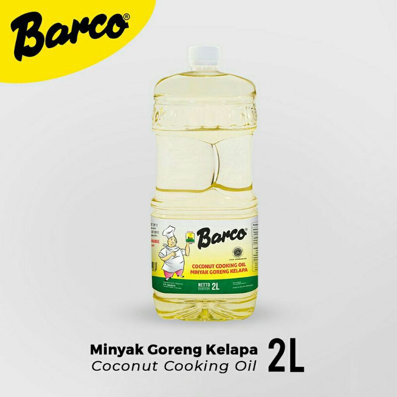 

Barco Minyak Goreng Kelapa 2 Liter - Botol Coconut Oil