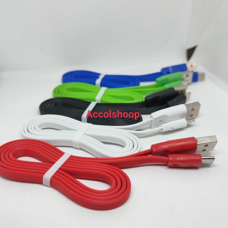 Kabel Data OTF Type C 2.1A 100Cm FAST CHARGING 1 Toples isi 50Pcs
