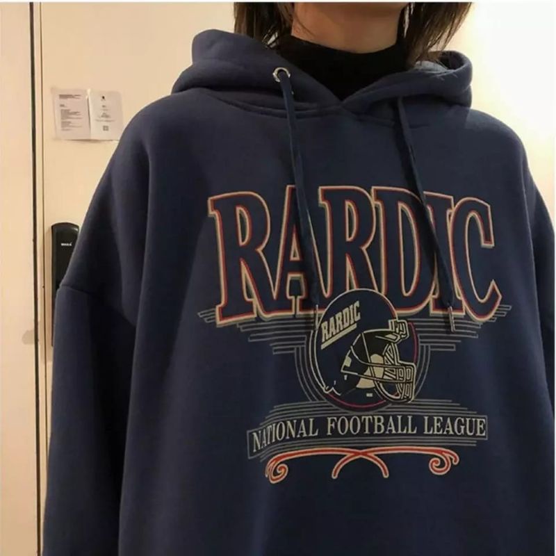 RARDIC SWEATER HOODIE UNISEX FLEECE TEBAL TERBARU'