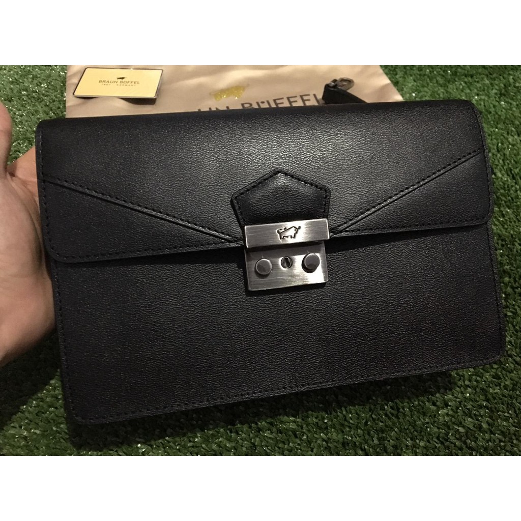 Braun Buffel Hand Bag Clutch Bag Original
