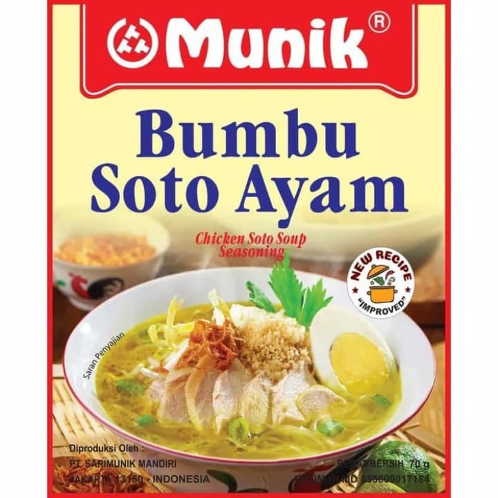 

MUNIK Bumbu Soto Ayam 70g