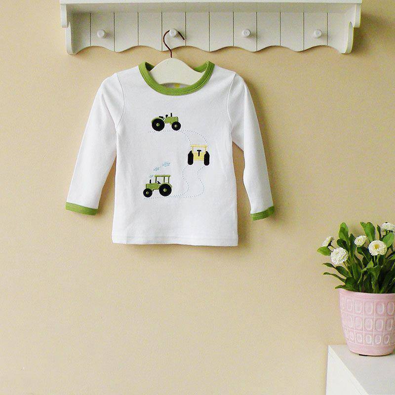 BOY LONG SLEEVE TEE TRACTOR / KAOS LENGAN PANJANG ANAK / TSHIRT PANJANG