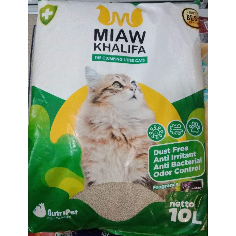 Pasir Wangi Miaw Khalifa 10 Lt