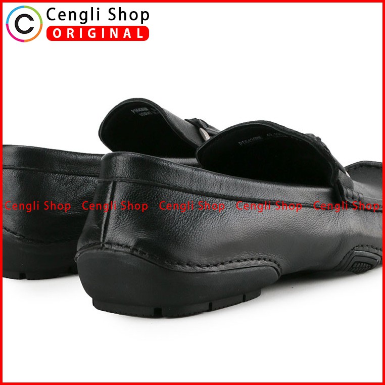 PLAYBOY SEPATU CASUAL SEMI FORMAL PRIA KULIT ASLI ORIGINAL HITAM PL43