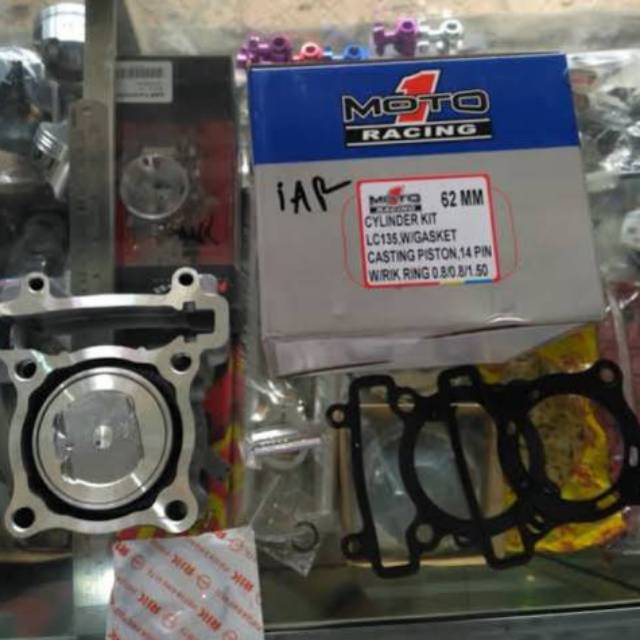 Blok vixion, jupiter mx bore up 62 mm