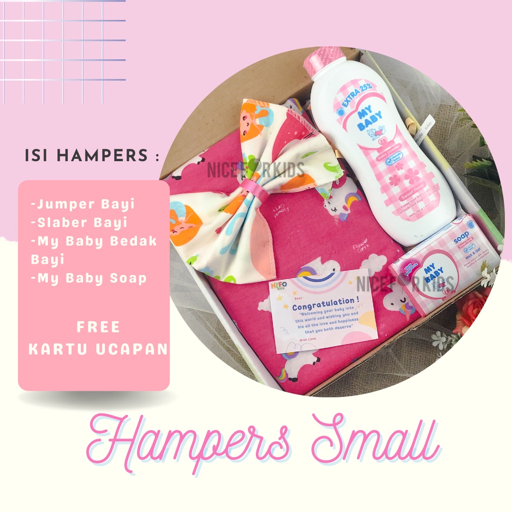 Hampers Small Baby GIft / Baby  Hampers / Kado Bayi Baru Lahir