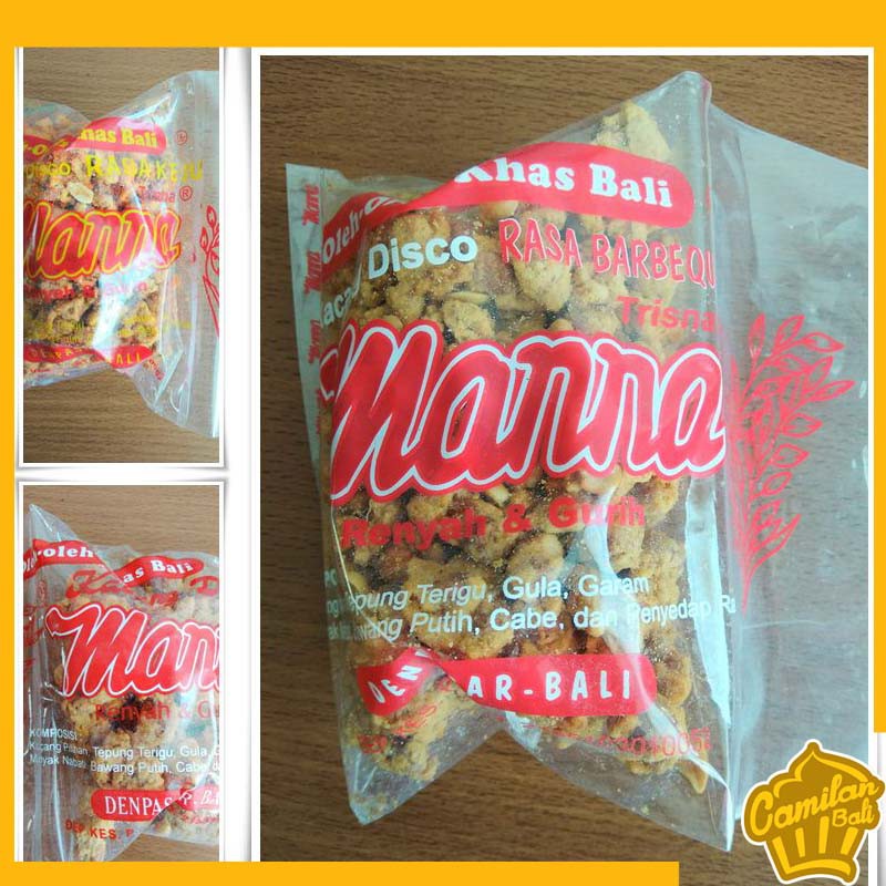 

MANNA Plastik Kacang Disco 250 gr Camilan Khas Bali