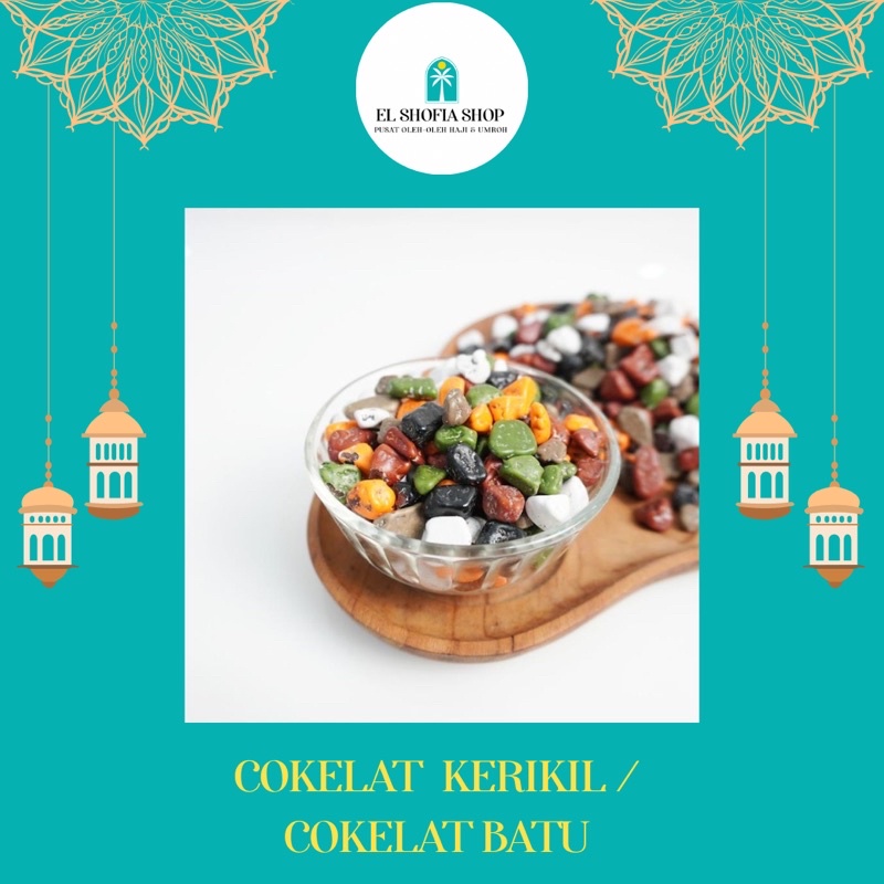 Cokelat Kerikil Premium | Cokelat Batu | Cokelat Kerikil | Cokelat Arab | Oleh-Oleh Haji Umroh