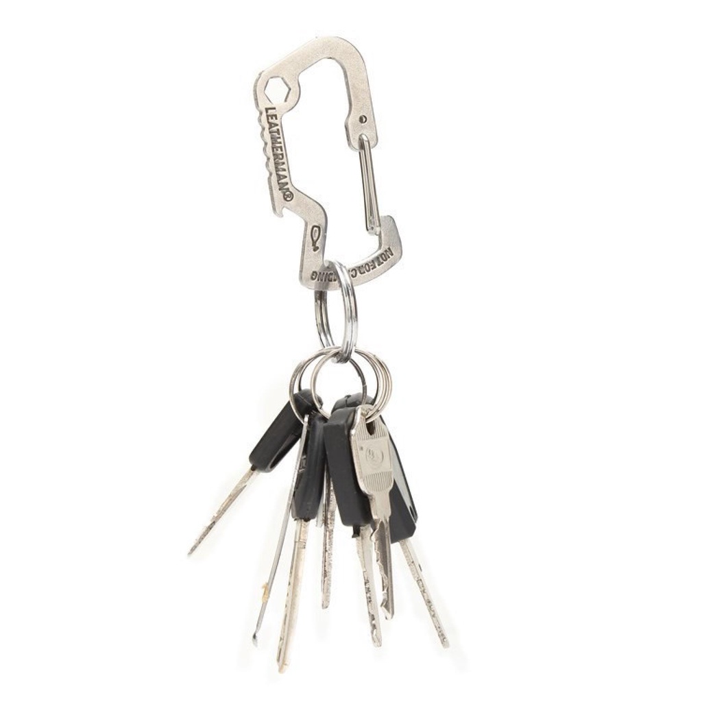 TG-IDI Versatile EDC Carabiner Stainless Steel with Bottle Opener