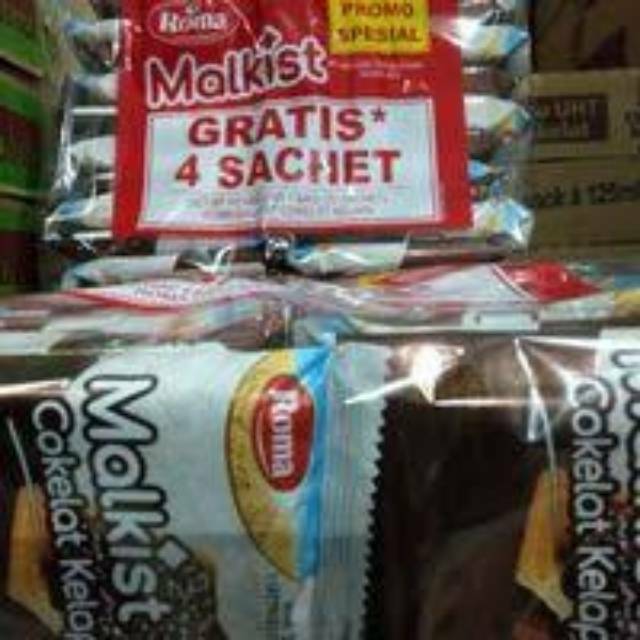 

Roma Malkist Cokelat Kelapa Sachet (22.5g x 10pcs)