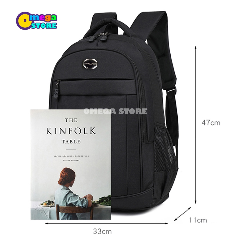 [O&amp;S] Tas Ransel Pria Kuliah Tas Sekolah Kekinian Backpack Pria Best Quality-OS127